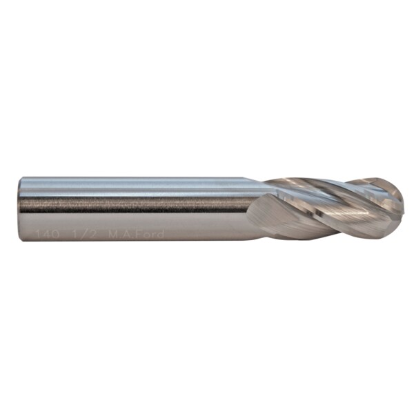 Tuffcut Gp 4 Flute Ball Nose End Mill, 12.0Mm